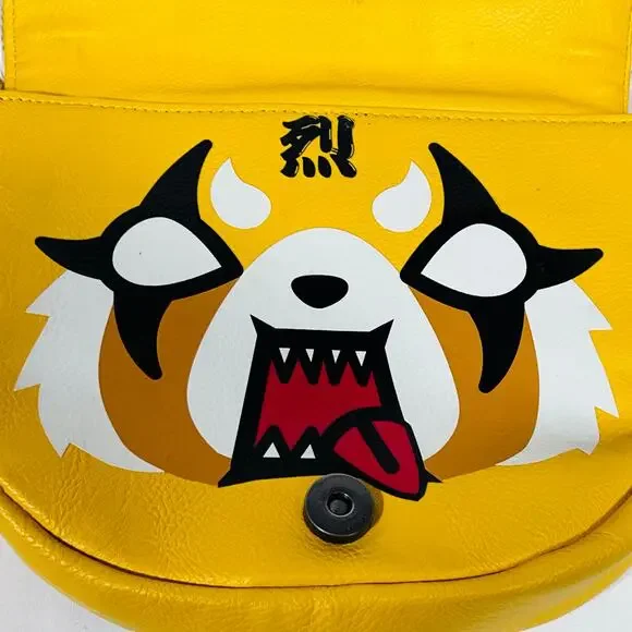 Loungefly Aggretsuko Aggressive Retsuko Purse Bag Crossbody Double Sided Face - Picture 3 of 7